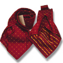 Мужской 7 сложить галстук в шелковой шерсти Handrolled лезвия семь раз шелковые галстуки